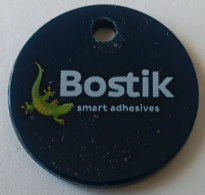 Jeton De Caddie - Bostik - Smart Adhésive - ça Colle ! - En Plastique - Neuf - - Munten Van Winkelkarretjes