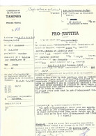 Commissariat De Police De Tamines  1958 - Sammlungen