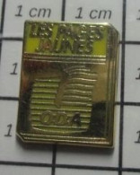 1818c Pin's Pins / Beau Et Rare / FRANCE TELECOM / ANNUAIRE ODA LES PAGES JAUNES Par 4PS - Telecom De Francia