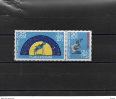 RDA 1971 Carl Zeiss Microscope, Planétarium  Yvert 1405-1406 NEUF** MNH - Ungebraucht