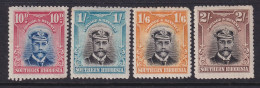 Southern Rhodesia, Scott 9-12 (SG 9-12), MHR - Rhodesia Del Sud (...-1964)