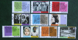 Tussen Twee Culturen NVPH 1957-1906 (Mi 1862-1871) 2001 Gestempeld / USED NEDERLAND / NIEDERLANDE - Usados