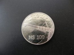 Uruguay 100 Pesos 1981 Silver 12 G - Uruguay