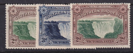 Southern Rhodesia, Scott 37b, 37-37A (SG 35-35b), MLH - Rhodesia Del Sud (...-1964)