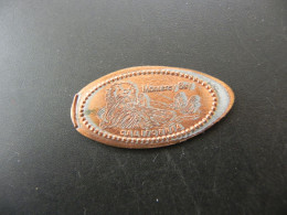 Jeton Token - Elongated Cent - USA - Monterey Bay California Sea Otter - Pièces écrasées (Elongated Coins)