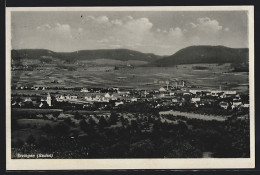 AK Erzingen /Baden, Teilansicht Mit Kirche  - Baden-Baden