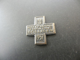 Old Badge Schweiz Suisse Svizzera Switzerland - Turnkreuz Bolligen 1937 - Ohne Zuordnung