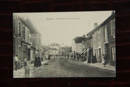 70 - FAVERNEY : Rue Basse Et Place Des Casernes - Autres & Non Classés