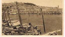 34  SETE CETTE LE VIEUX PORT ET LE MONT ST CLAR - Sete (Cette)