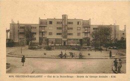 92 - Chatenay Malabry - Cité De La Butte-Rouge - Entrée Du Groupe Scolaire - Animée - Immeuble - Architecture - CPA - Vo - Chatenay Malabry