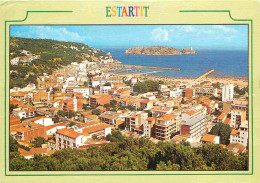 Espagne - Espana - Cataluna - Costa Brava - Estartit - Vista General - Vue Générale - Al Fondo Islas Medas - Immeubles - - Gerona