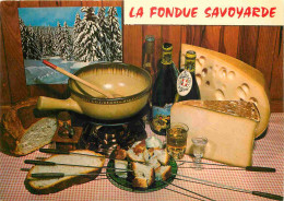 Recettes De Cuisine - Fondue Savoyarde - Gastronomie - CPM - Carte Neuve - Voir Scans Recto-Verso - Recipes (cooking)