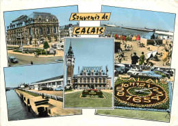 62 - Calais - Multivues - Mention Photographie Véritable - Carte Dentelée - CPSM Grand Format - Voir Scans Recto-Verso - Calais