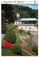 65 - Bagnères De Bigorre - Les Jardins Suspendus  L'Etablissement Thermal - Fleurs - CPM - Voir Scans Recto-Verso - Bagneres De Bigorre