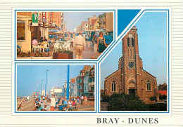 59 - Bray Dunes - Multivues - L'Esplanade - L'Eglise - Le Centre Ville - CPM - Voir Scans Recto-Verso - Bray-Dunes