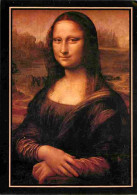 Art - Peinture - Léonard De Vinci - La Joconde - Musée Du Louvre - CPM - Voir Scans Recto-Verso - Malerei & Gemälde