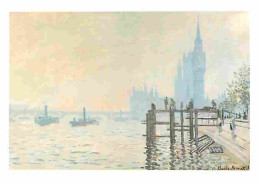 Art - Peinture - Claude Monet - The Thames Below Westminster - Carte Neuve - CPM - Voir Scans Recto-Verso - Peintures & Tableaux