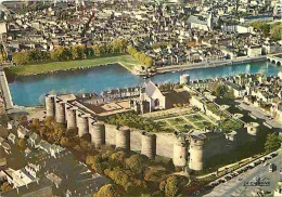 49 - Angers - Le Château - Vue Aérienne - CPM - Voir Scans Recto-Verso - Angers