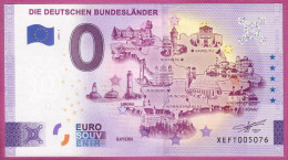 0-Euro XEFT 2022-1 DIE DEUTSCHEN BUNDESLÄNDER - BAYERN II. - Private Proofs / Unofficial