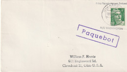 1952 /1965 - Collection De 22 Enveloppes PAQUEBOT - France Diverses Destinations - Correo Marítimo