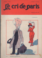 Revue   LE CRI DE PARIS  N° 844 Mars 1913  Couv De Xxx   (CAT4090 / 844) - Politik