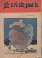 Revue   LE CRI DE PARIS  N°940  Avril 1915  Couv De XXX (pub BELLE JARDINIERE)   (CAT4090 / 940) - Politik