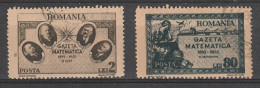 1945 -  Gazette Mathématique Mi No  900/901 - Used Stamps