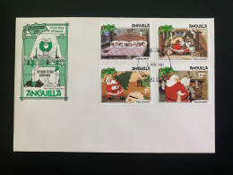 FDC Anguilla - 02/11/1981 - Walt Disney - Christmas - Disney