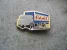 Pin's Camion De Déménagements RAMEL - Transport Und Verkehr