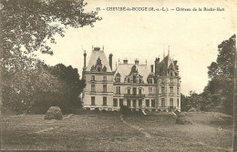 49  CHEVIRE LE ROUGE - CHATEAU DE LA ROCHE HUE (ref 184) - Autres & Non Classés