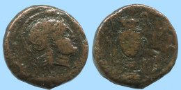 AMPHORA AUTHENTIC ORIGINAL ANCIENT GREEK Coin 4g/17mm #AF973.12.U.A - Greche