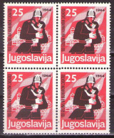 Yugoslavia 1964 - 100 Years Of Firemans In Serbia - Mi 1075 - MNH**VF - Unused Stamps