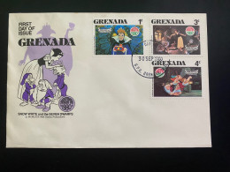 FDC Grenada - 30/09/1980 - Walt Disney - Blanche Neige Et Les 7 Nains - Snow White And The Seven Dwarfs - Disney