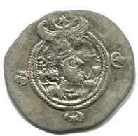 SASSANIAN KHUSRU II AD 590-627 AR Drachm Mitch-ACW.1111-1223 #AH217.45.U.A - Orientalische Münzen