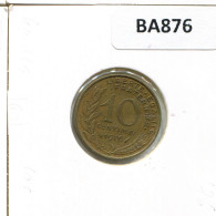 10 CENTIMES 1976 FRANCIA FRANCE Moneda #BA876.E.A - 10 Centimes
