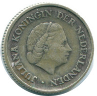 1/4 GULDEN 1965 NIEDERLÄNDISCHE ANTILLEN SILBER Koloniale Münze #NL11414.4.D.A - Antilles Néerlandaises