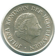 1/4 GULDEN 1967 ANTILLAS NEERLANDESAS PLATA Colonial Moneda #NL11456.4.E.A - Antilles Néerlandaises