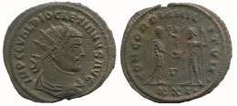 DIOCLETIAN ANTONINIANUS Cizico Γ/xxi AD306 3.5g/23mm #NNN1733.18.F.A - La Tetrarchía Y Constantino I El Magno (284 / 307)