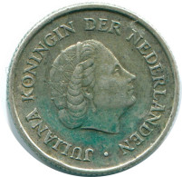 1/4 GULDEN 1970 ANTILLAS NEERLANDESAS PLATA Colonial Moneda #NL11694.4.E.A - Niederländische Antillen