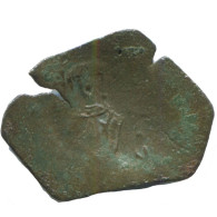 TRACHY BYZANTINISCHE Münze  EMPIRE Antike Authentisch Münze 0.8g/20mm #AG678.4.D.A - Bizantine