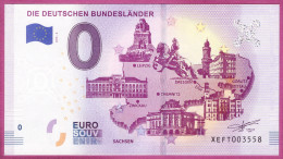 0-Euro XEFT 2019-4 DIE DEUTSCHEN BUNDESLÄNDER - SACHSEN - Essais Privés / Non-officiels