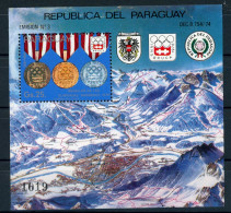 Paraguay Block 277 Postfrisch Olympiade #HL285 - Korea (...-1945)
