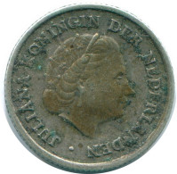 1/10 GULDEN 1957 NIEDERLÄNDISCHE ANTILLEN SILBER Koloniale Münze #NL12180.3.D.A - Antille Olandesi