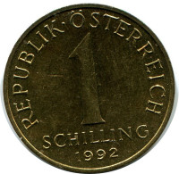 1 SCHILLING 1992 AUSTRIA Moneda #AZ572.E.A - Oostenrijk