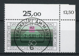 Bund 1098 KBWZ Gestempelt Frankfurt #HK172 - Used Stamps