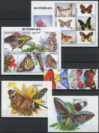 Malediven Satz 2653-2670 + Bl. 267-268 Postfrisch Schmetterling #JY430 - Maldiven (1965-...)