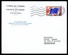 Frankreich Dienstmarke Europarat 2 Ersttagesbrief/FDC #HK193 - Andere & Zonder Classificatie