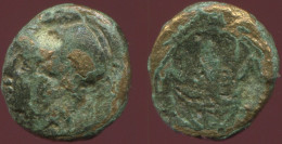WREATH Ancient Authentic Original GREEK Coin 1.1g/9.85mm #ANT1184.12.U.A - Greche