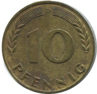 10 PFENNIG 1950 D BRD ALLEMAGNE Pièce GERMANY #AD564.9.F.A - 10 Pfennig