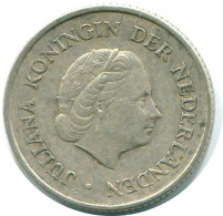 1/4 GULDEN 1967 ANTILLAS NEERLANDESAS PLATA Colonial Moneda #NL11518.4.E.A - Antille Olandesi